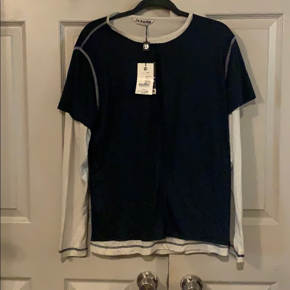 Renoma Long Sleeve T-Shirt Made in France